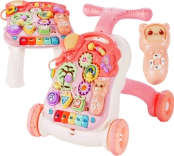 Lauflernwagen Schiebewagen 5-in-1 rosa
