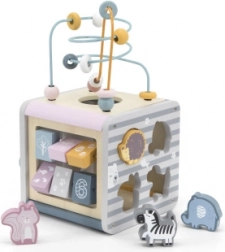 Holz-Aktivitätswürfel 5-in-1 POLARB von VIGA