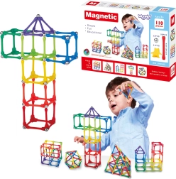 Magnetisches Konstruktionsset Woopie 110 Teile