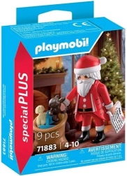PLAYMOBIL Figur Santa mit Weihnachtswunschliste