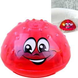 Schwimmender Badebrunnen mit Lichtern – Brunnen