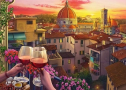 Ravensburger Puzzle Gemütliche Orte: Terrasse in Florenz XXL 500 Teile