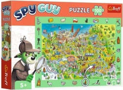 Beobachtungspuzzle Spy Guy – Polen, 100 Teile