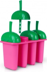 Set mit Eis-am-Stiel-Formen, 4 Stück mit Ständer