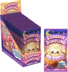 Squishy Dumlings laminierte Sammelkarten im Beutel