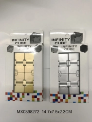 Designwürfel aus zweifarbigem Aluminium