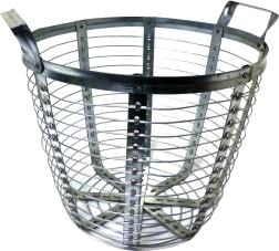 Drahtgitter-Abfalleimer 30 l