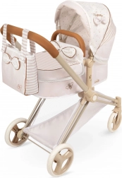 Klappbarer Puppenwagen 3-in-1 mit Tasche VERONA, 73 cm