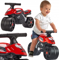 Laufrad-Motorrad FALK Racing rot mit breiten Rädern