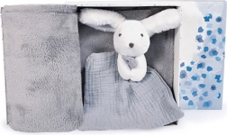 Geschenkset Happy Doudou Häschen und Decke