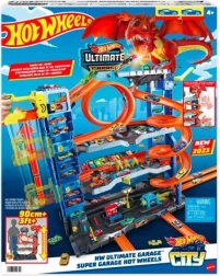Mega-Garage mit Drachenangriff von Hot Wheels City