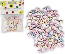 Plastik-Alphabetperlen 300 Stk.