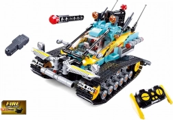 SLUBAN Power Bricks Kettenfahrzeug Skorpion R/C mit Fernsteuerung