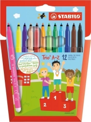 Stabilo Trio A-Z 12 Marker