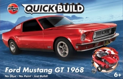 Plastikmodell Quickbuild Ford Mustang GT 1968