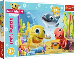 Puzzle 24 Maxi Fröhlicher Fisch Mini Mini