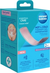 Postpartale Gel-Einlagen HOT & COLD von Canpol babies, 2 Stk.