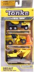 Baumaschinen TONKA – Set mit 3 Metallfahrzeugen