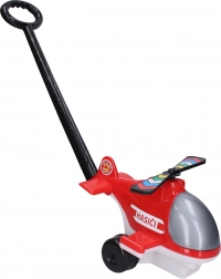 Feuerwehrhelikopter mit mechanischem Geräusch