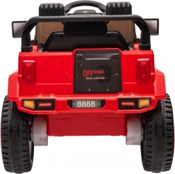 Rotes elektrisches Kinderauto Offroad-Berg
