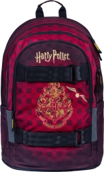 Schulrucksack BAAGL Skate Harry Potter Hogwarts weinrot