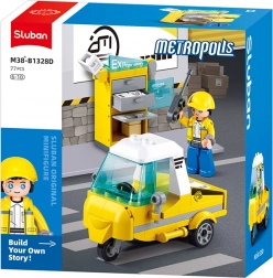 Sluban Metropolis Lieferwagen