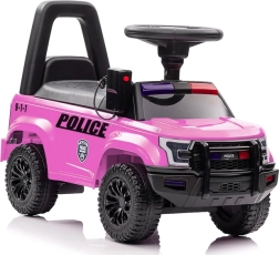 Rosa Rollspielzeug mit Megafon