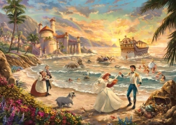 Puzzle Disney: Die kleine Meerjungfrau - Feier der Liebe 1000 Teile