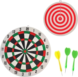 Zweiseitige Dartscheibe 30cm
