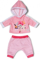Rosa Jogginganzug für BABY born Puppen 43 cm