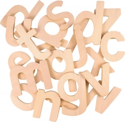 Holz-Alphabet Kleinbuchstaben