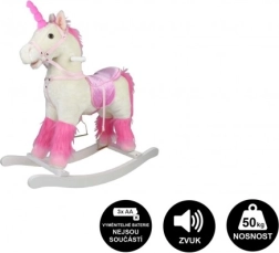Plüsch-Schaukel-Einhorn 71 cm mit Sound und Bewegung – Einhorn