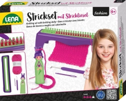 Lena Strickset mit Strickpüppchen