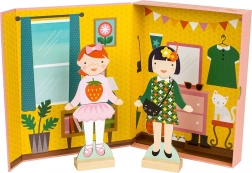 Magnetisches Puzzle Petit Collage – beste Freundinnen