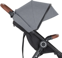 Petite&Mars Verdeck für Kinderwagen Street+ und Street2 Ultimate Grey
