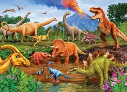 Familienpuzzle Dinosaurier 350 Teile COBBLE HILL