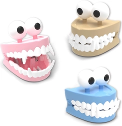 Gruselige Zähne zum Aufziehen