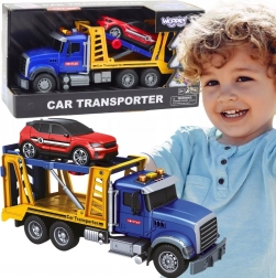 WOOPIE Abschlepp-LKW mit Auto, Licht und Sound