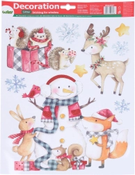 Weihnachtliche Fensterdekoration 41 × 29 cm