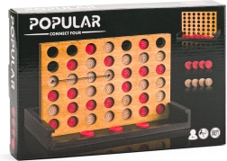 Beliebtes Holzspiel Vier gewinnt von Popular