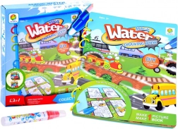 Magisches Malbuch mit Wasser für Kinder – A