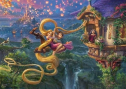 Puzzle Disney Rapunzel und Flynn 1000 Teile