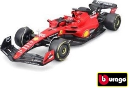 Bburago 1:18 Ferrari Scuderia SF-23 Formel 1 (2023) mit Fahrer Charles Leclerc