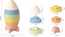 Stapelrakete – Formen ZIRO