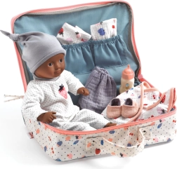 Geschenkkoffer mit Puppe The Cerise von Djeco