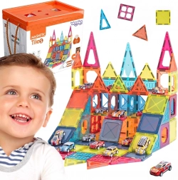 Woopie magnetische Bausteine 7,5 cm – Parkhaus 112 Teile