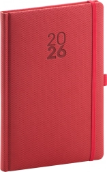 Wöchentlicher Planner Diamante 2026 Rot