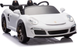 Elektrisches Kinderauto 4x4 – weiß, zweisitzig