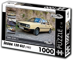 Puzzle RETRO-AUTA Škoda 120 GLS 1000 Teile