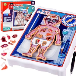 Elektronisches Spiel Verrückter Doktor mit Pinzette und Organen